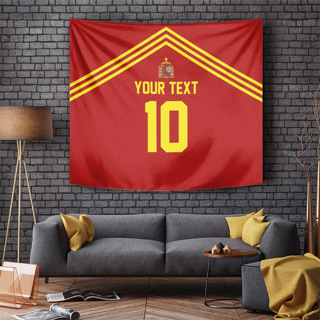 Custom Spain Football 2024 Road To The Champion Tapestry Vamos a Espana - Wonder Print Shop