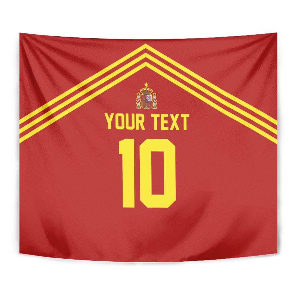 Custom Spain Football 2024 Road To The Champion Tapestry Vamos a Espana - Wonder Print Shop