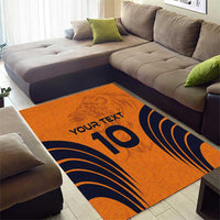 Custom Netherlands Football 2024 Road To The Champion Area Rug - Wonder Print Shop