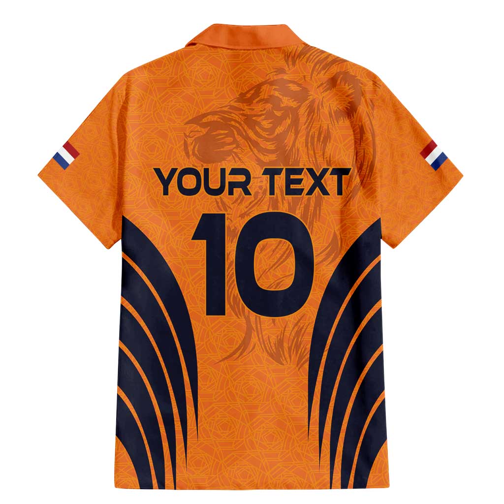 Custom Netherlands Football 2024 Road To The Champion Family Matching Mermaid Dress and Hawaiian Shirt - Wonder Print Shop