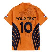 Custom Netherlands Football 2024 Road To The Champion Family Matching Mermaid Dress and Hawaiian Shirt - Wonder Print Shop