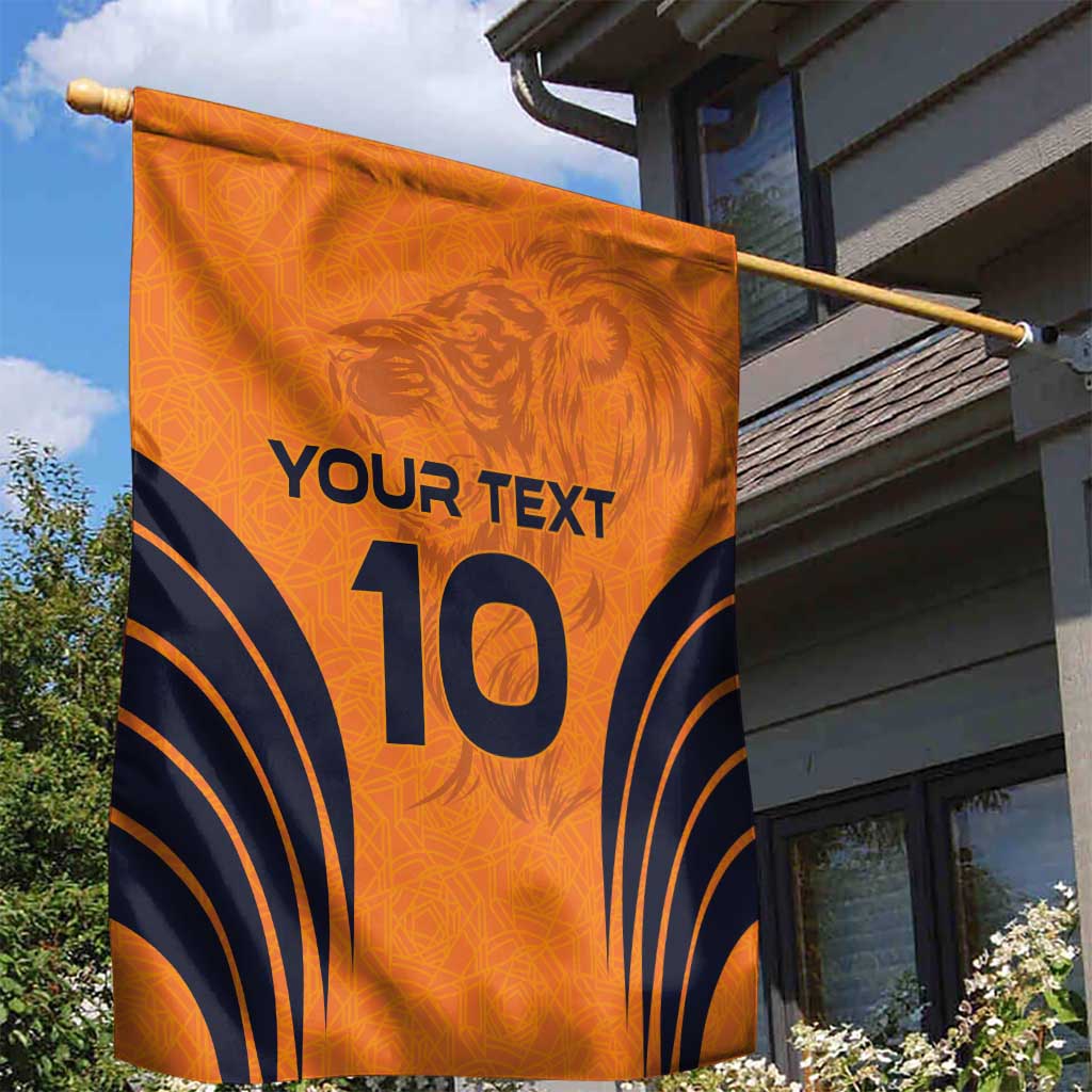 Custom Netherlands Football 2024 Road To The Champion Garden Flag - Wonder Print Shop