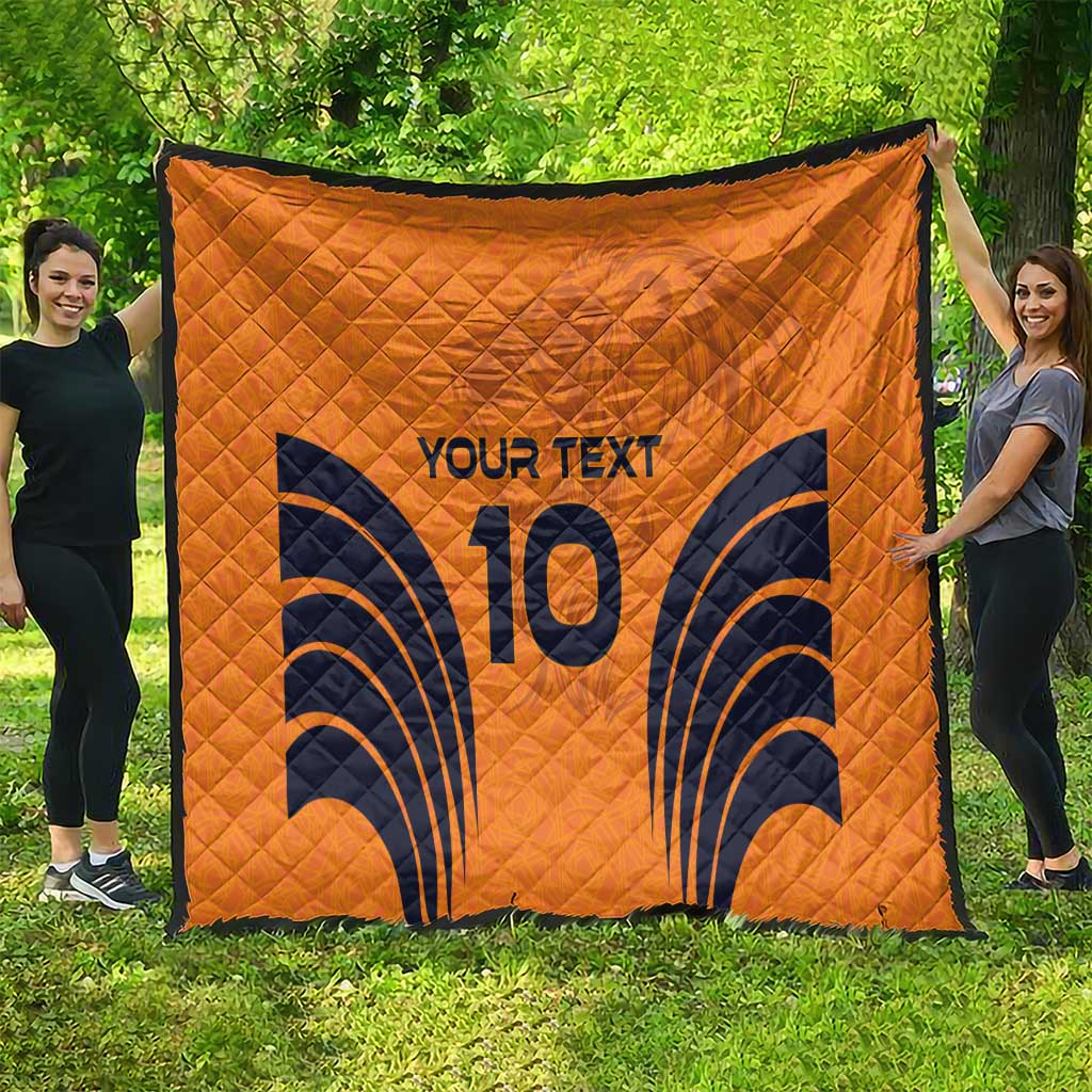 Custom Netherlands Football 2024 Road To The Champion Quilt - Wonder Print Shop