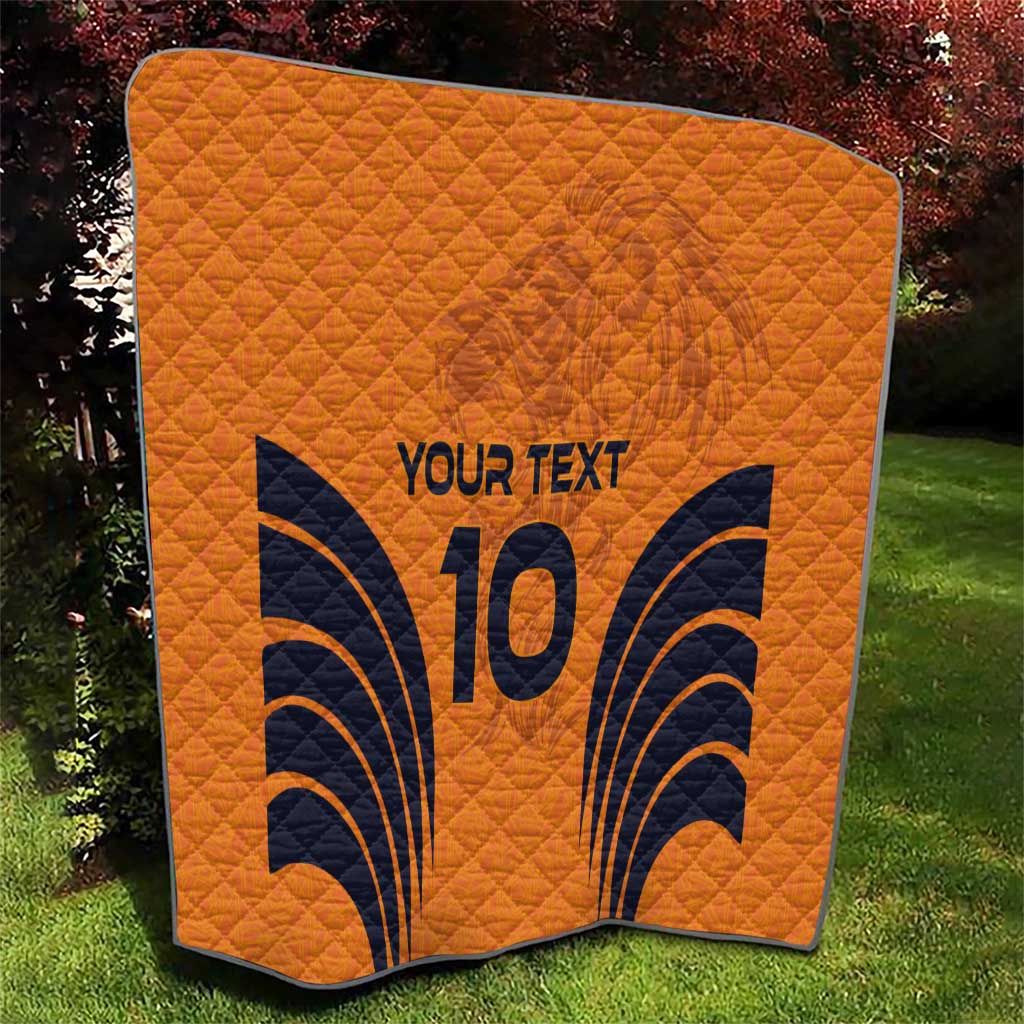 Custom Netherlands Football 2024 Road To The Champion Quilt - Wonder Print Shop