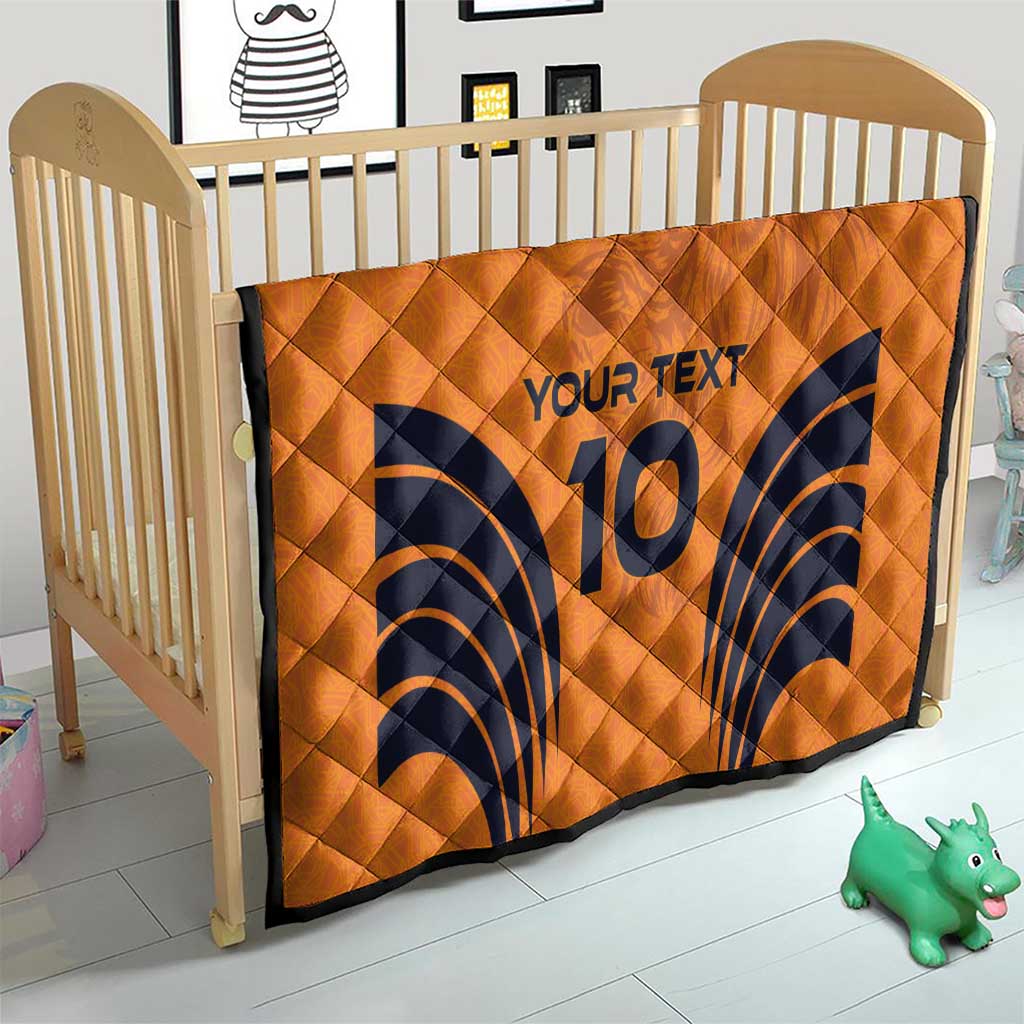 Custom Netherlands Football 2024 Road To The Champion Quilt - Wonder Print Shop