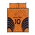 Custom Netherlands Football 2024 Road To The Champion Quilt Bed Set - Wonder Print Shop