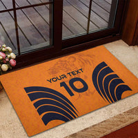 Custom Netherlands Football 2024 Road To The Champion Rubber Doormat - Wonder Print Shop