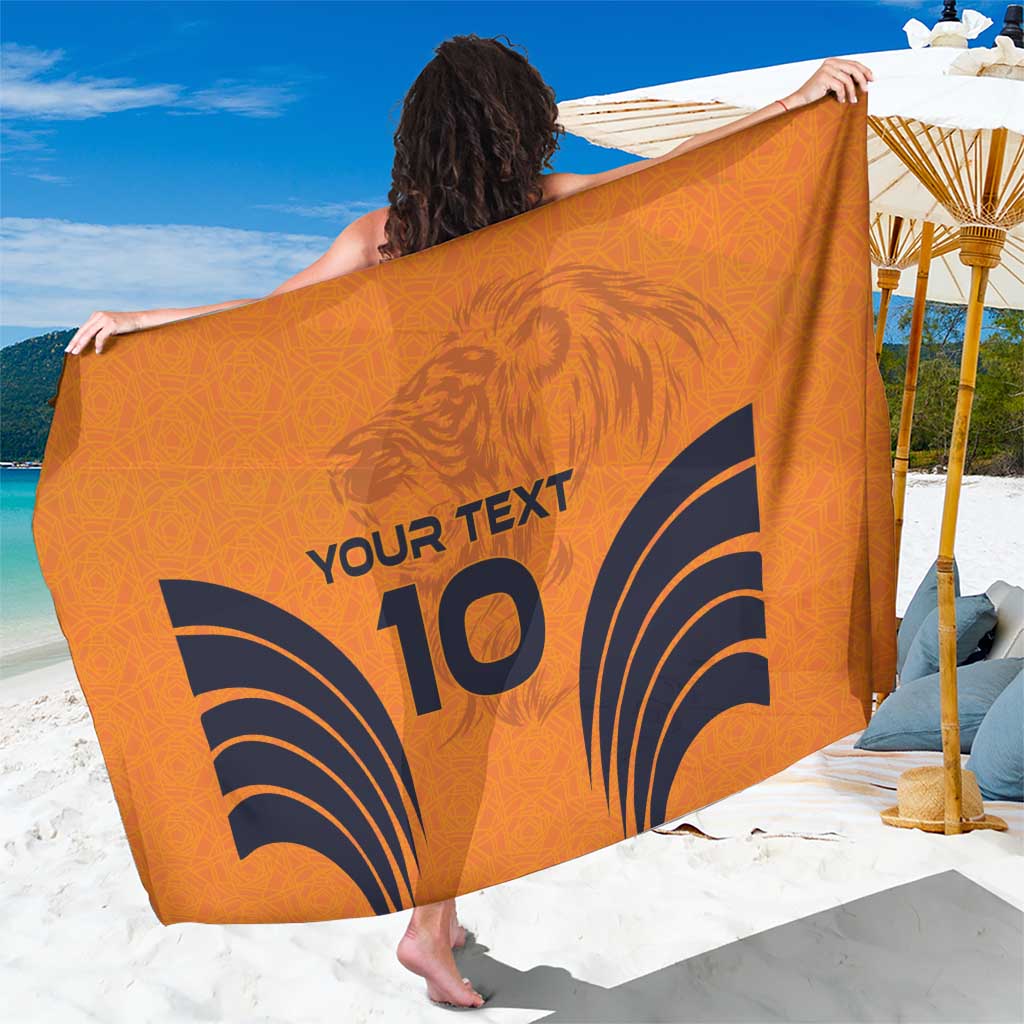 Custom Netherlands Football 2024 Road To The Champion Sarong - Wonder Print Shop