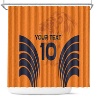 Custom Netherlands Football 2024 Road To The Champion Shower Curtain