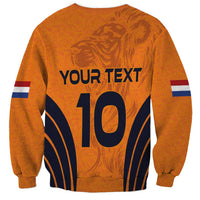 Custom Netherlands Football 2024 Road To The Champion Sweatshirt - Wonder Print Shop