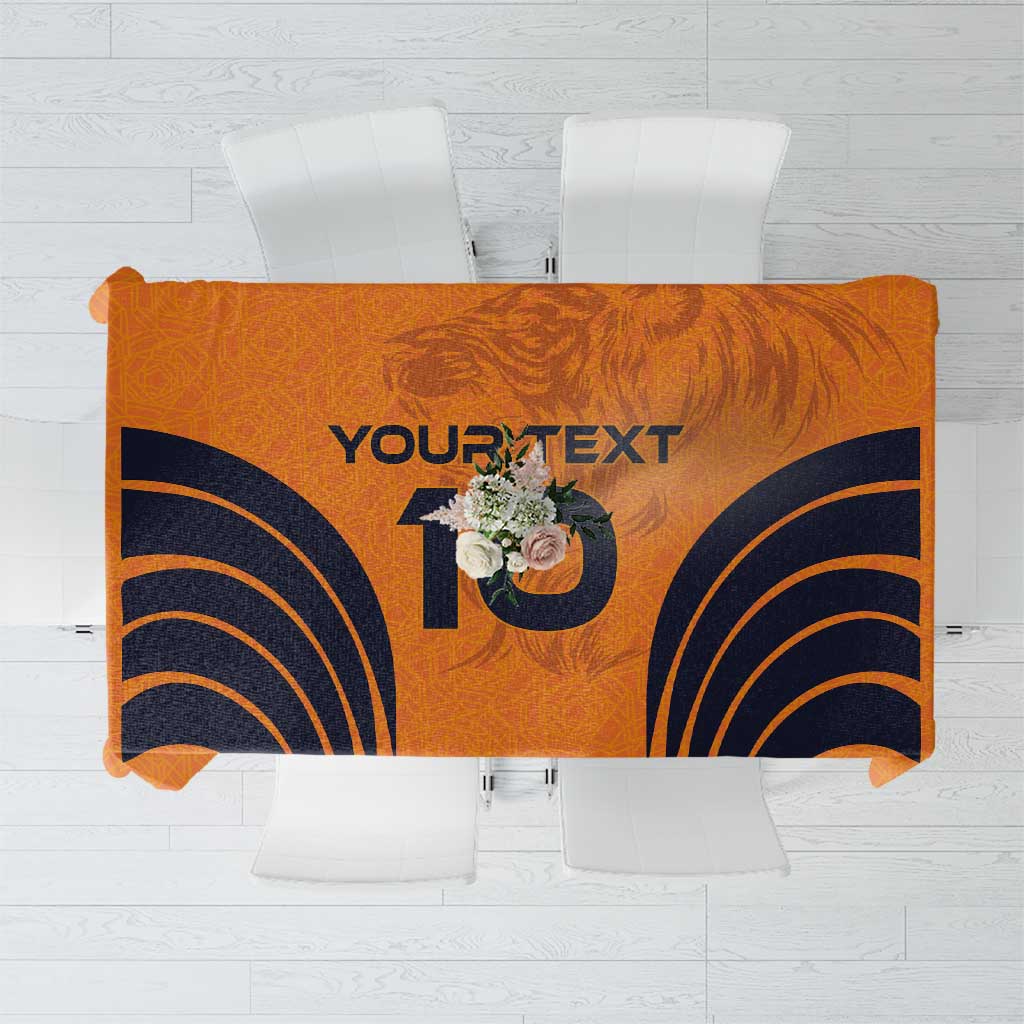 Custom Netherlands Football 2024 Road To The Champion Tablecloth - Wonder Print Shop