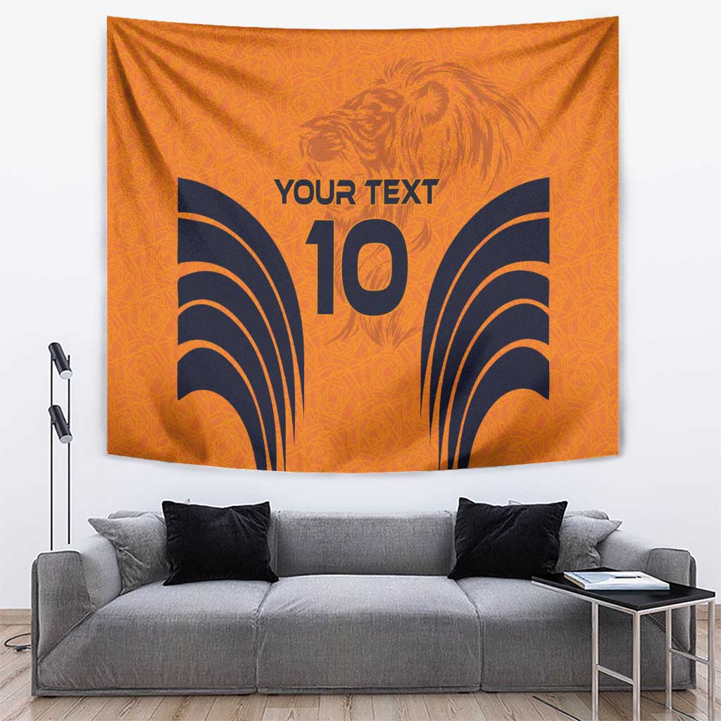 Custom Netherlands Football 2024 Road To The Champion Tapestry - Wonder Print Shop