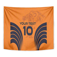 Custom Netherlands Football 2024 Road To The Champion Tapestry - Wonder Print Shop