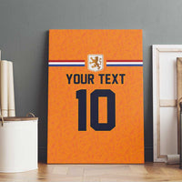 Custom Netherlands Football 2024 Road To The Champion Canvas Wall Art Oranje Holland Clockwork Orange The Flying Home Color - Wonder Print Shop