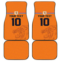 Custom Netherlands Football 2024 Road To The Champion Car Mats Oranje Holland Clockwork Orange The Flying Home Color - Wonder Print Shop