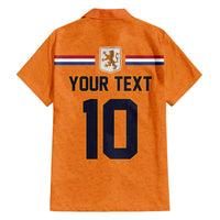 Custom Netherlands Football 2024 Road To The Champion Family Matching Summer Maxi Dress and Hawaiian Shirt Oranje Holland Clockwork Orange The Flying Home Color - Wonder Print Shop