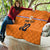 Custom Netherlands Football 2024 Road To The Champion Quilt Oranje Holland Clockwork Orange The Flying Home Color - Wonder Print Shop
