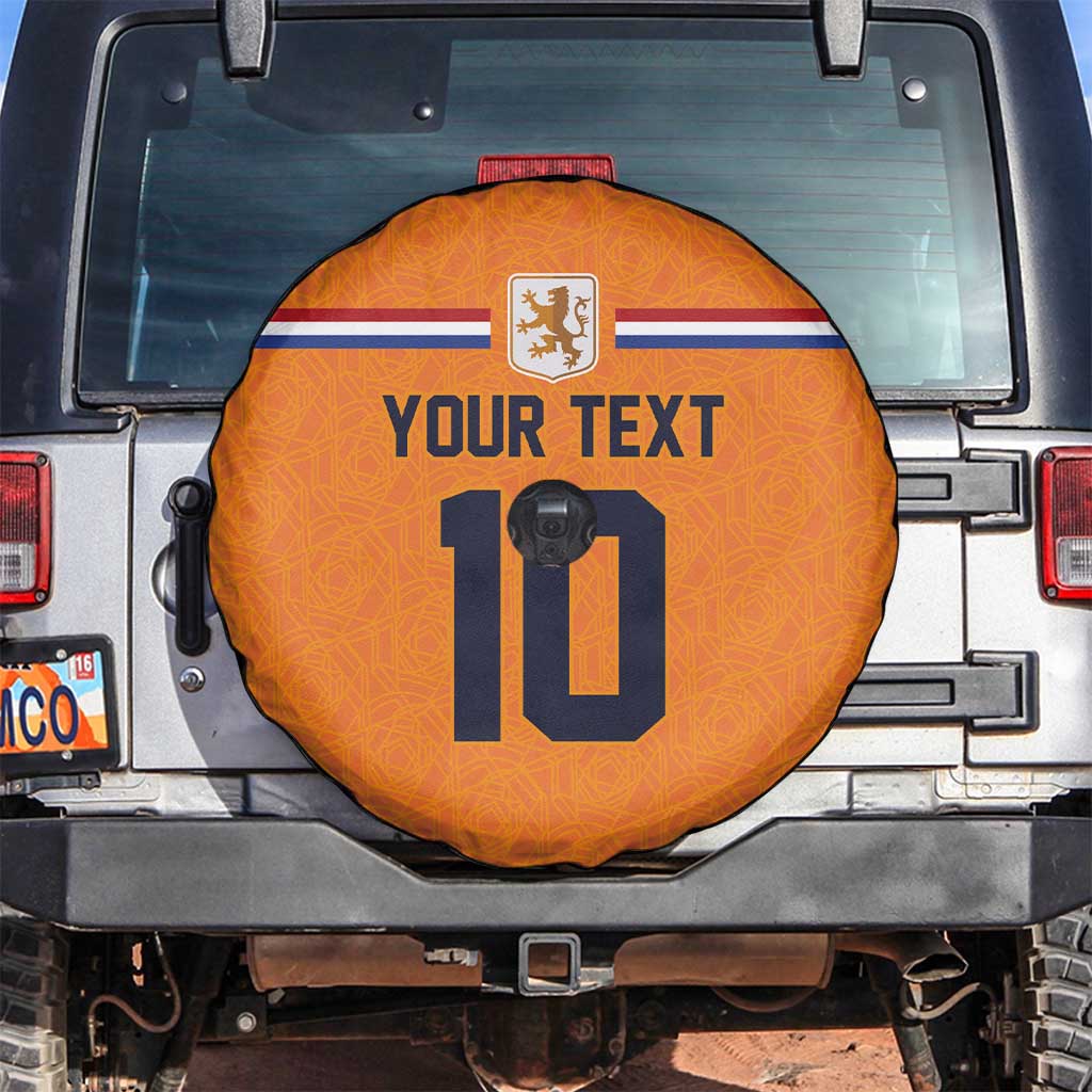 Custom Netherlands Football 2024 Road To The Champion Spare Tire Cover Oranje Holland Clockwork Orange The Flying Home Color - Wonder Print Shop