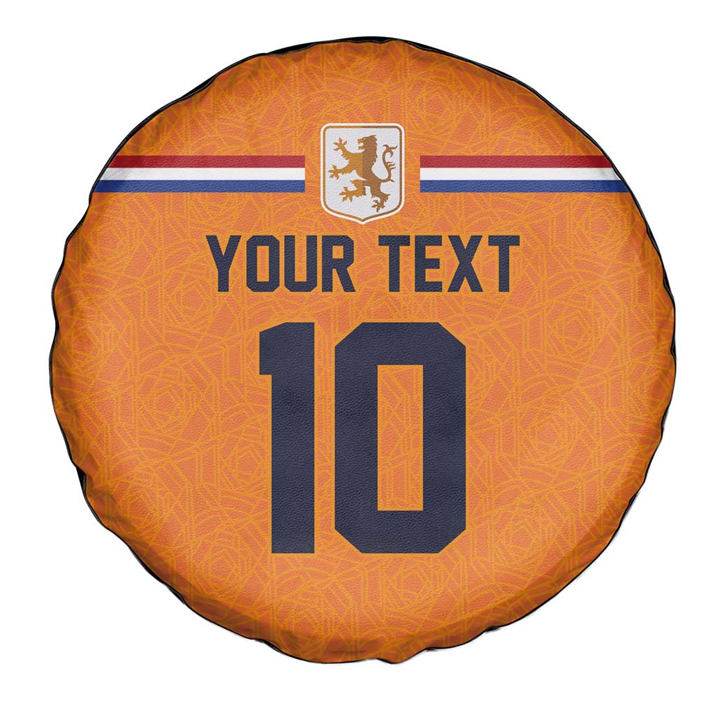 Custom Netherlands Football 2024 Road To The Champion Spare Tire Cover Oranje Holland Clockwork Orange The Flying Home Color - Wonder Print Shop