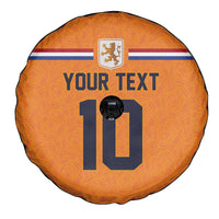 Custom Netherlands Football 2024 Road To The Champion Spare Tire Cover Oranje Holland Clockwork Orange The Flying Home Color - Wonder Print Shop