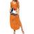 Custom Netherlands Football 2024 Road To The Champion Summer Maxi Dress Oranje Holland Clockwork Orange The Flying Home Color - Wonder Print Shop