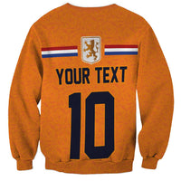 Custom Netherlands Football 2024 Road To The Champion Sweatshirt Oranje Holland Clockwork Orange The Flying Home Color - Wonder Print Shop