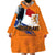 Custom Netherlands Football 2024 Road To The Champion Wearable Blanket Hoodie Oranje Holland Clockwork Orange The Flying Home Color - Wonder Print Shop