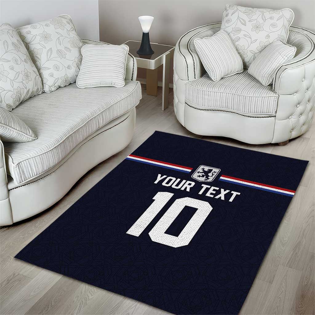 Custom Netherlands Football 2024 Road To The Champion Area Rug Oranje Holland Clockwork Orange The Flying Away Color - Wonder Print Shop