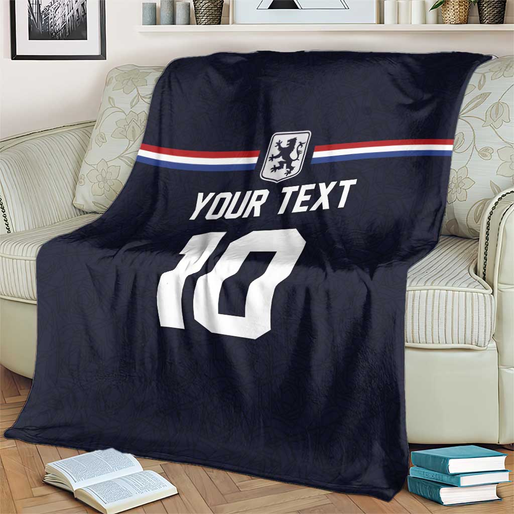 Custom Netherlands Football 2024 Road To The Champion Blanket Oranje Holland Clockwork Orange The Flying Away Color