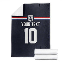 Custom Netherlands Football 2024 Road To The Champion Blanket Oranje Holland Clockwork Orange The Flying Away Color