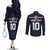 Custom Netherlands Football 2024 Road To The Champion Couples Matching Off The Shoulder Long Sleeve Dress and Long Sleeve Button Shirt Oranje Holland Clockwork Orange The Flying Away Color