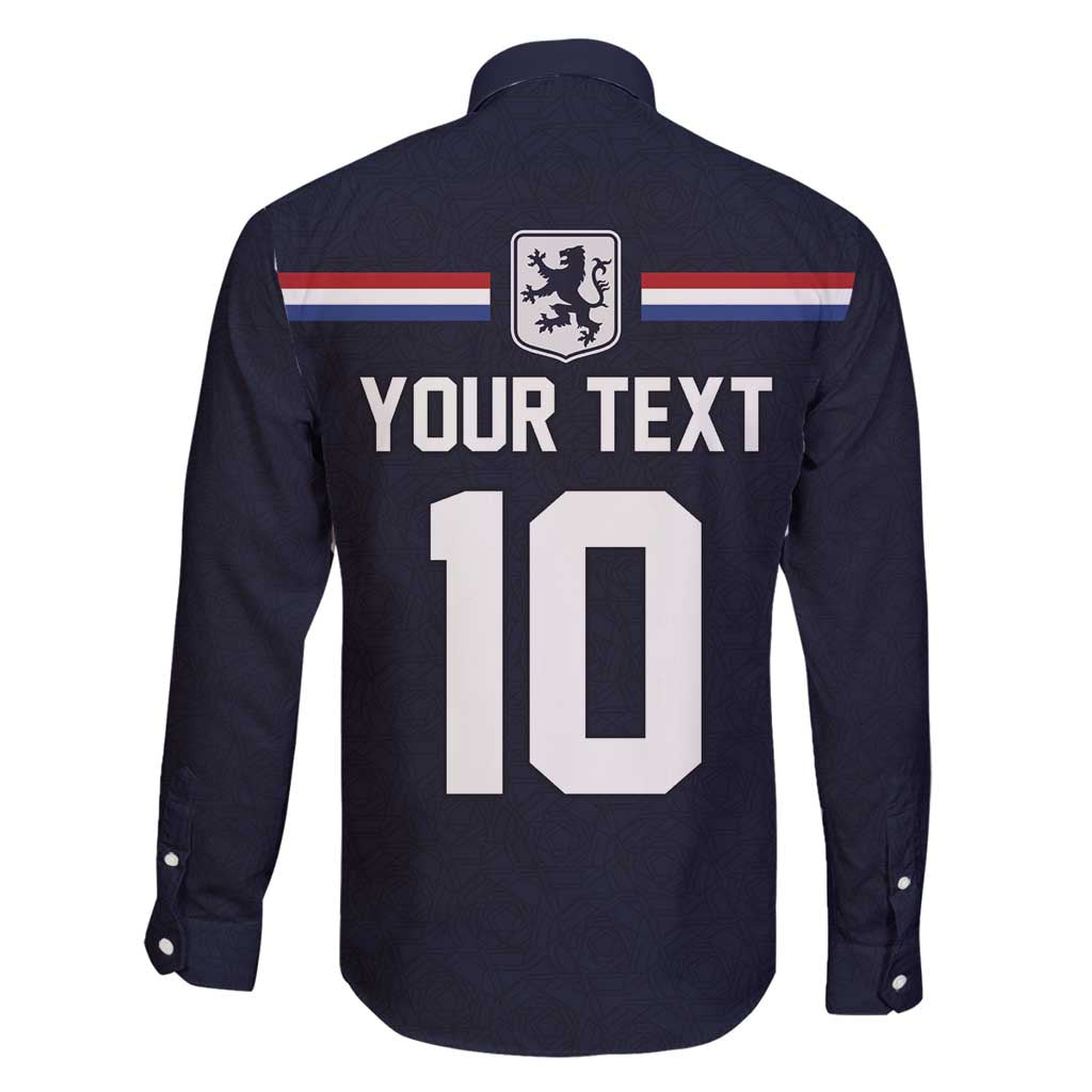 Custom Netherlands Football 2024 Road To The Champion Family Matching Long Sleeve Bodycon Dress and Hawaiian Shirt Oranje Holland Clockwork Orange The Flying Away Color - Wonder Print Shop