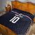 Custom Netherlands Football 2024 Road To The Champion Quilt Oranje Holland Clockwork Orange The Flying Away Color - Wonder Print Shop