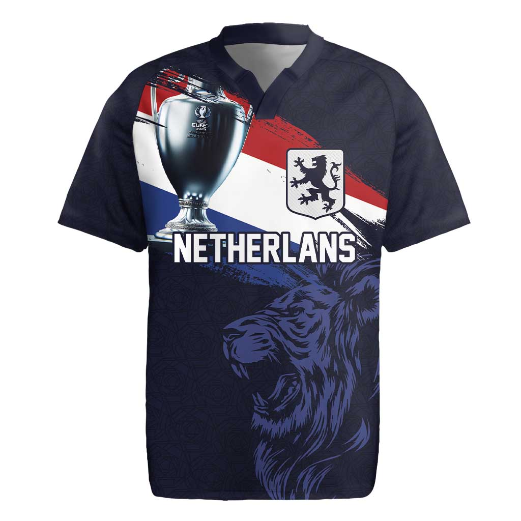 Custom Netherlands Football 2024 Road To The Champion Rugby Jersey Oranje Holland Clockwork Orange The Flying Away Color - Wonder Print Shop