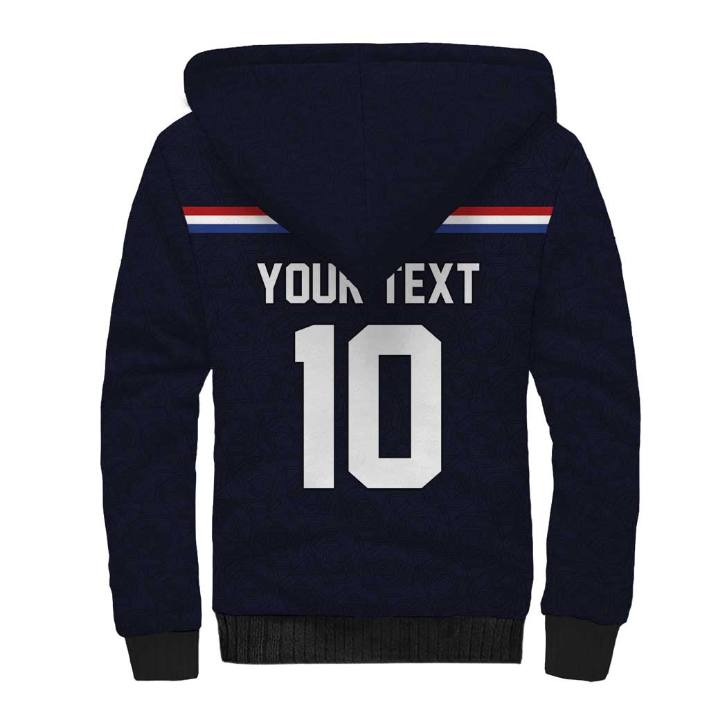 Custom Netherlands Football 2024 Road To The Champion Sherpa Hoodie Oranje Holland Clockwork Orange The Flying Away Color - Wonder Print Shop