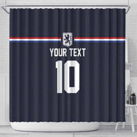 Custom Netherlands Football 2024 Road To The Champion Shower Curtain Oranje Holland Clockwork Orange The Flying Away Color