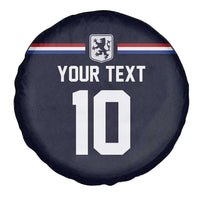 Custom Netherlands Football 2024 Road To The Champion Spare Tire Cover Oranje Holland Clockwork Orange The Flying Away Color - Wonder Print Shop