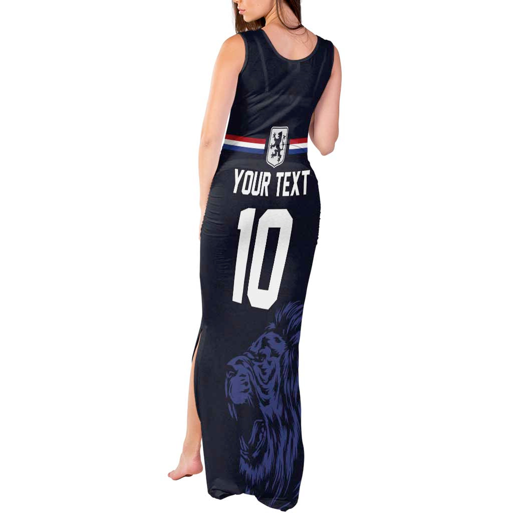 Custom Netherlands Football 2024 Road To The Champion Tank Maxi Dress Oranje Holland Clockwork Orange The Flying Away Color - Wonder Print Shop