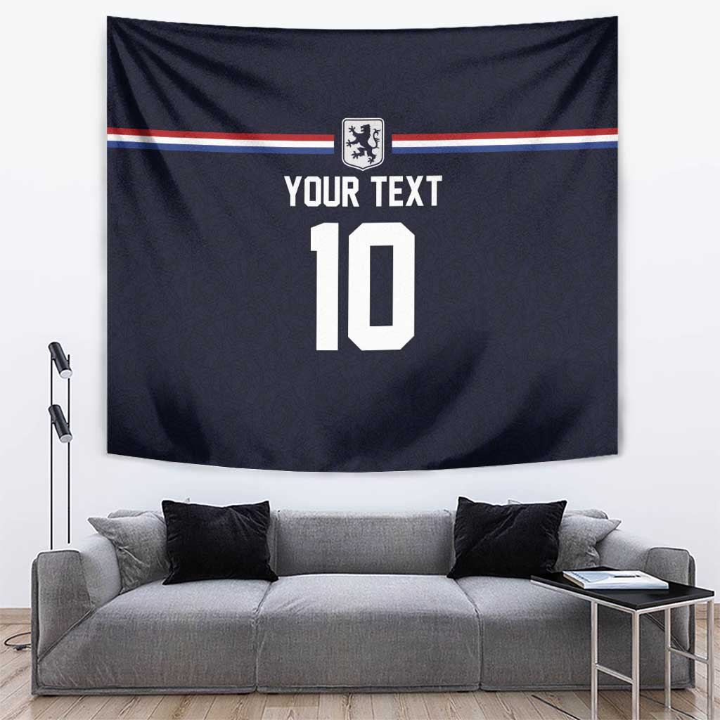 Custom Netherlands Football 2024 Road To The Champion Tapestry Oranje Holland Clockwork Orange The Flying Away Color - Wonder Print Shop