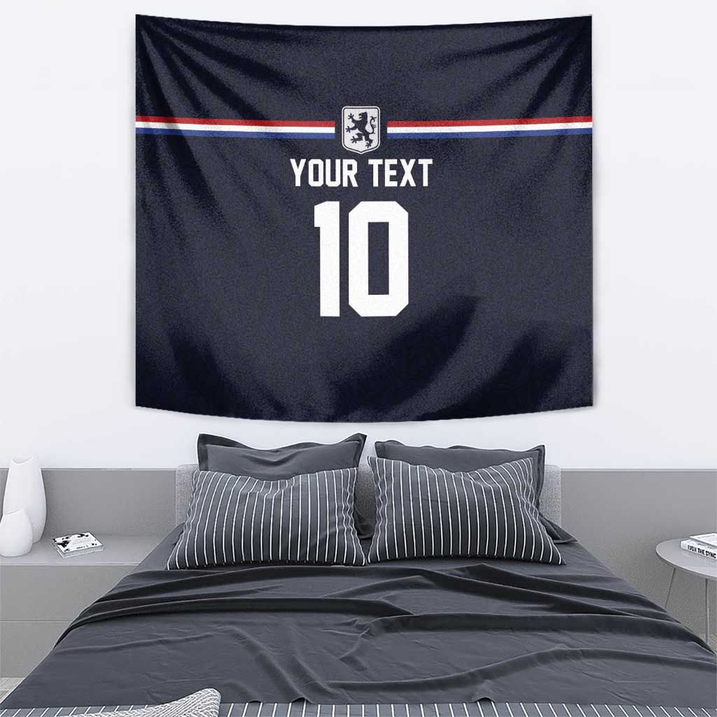 Custom Netherlands Football 2024 Road To The Champion Tapestry Oranje Holland Clockwork Orange The Flying Away Color - Wonder Print Shop