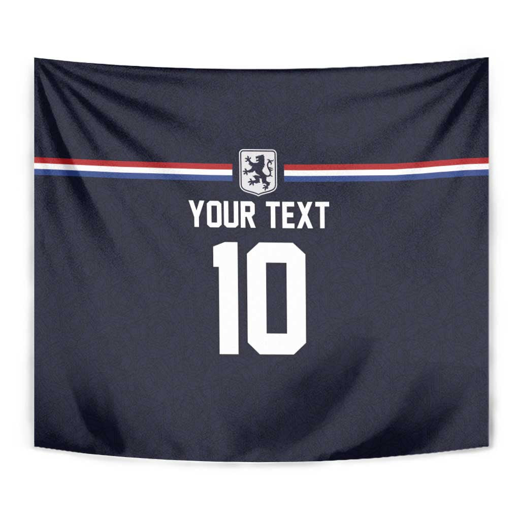 Custom Netherlands Football 2024 Road To The Champion Tapestry Oranje Holland Clockwork Orange The Flying Away Color - Wonder Print Shop