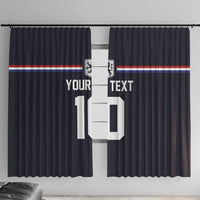Custom Netherlands Football 2024 Road To The Champion Window Curtain Oranje Holland Clockwork Orange The Flying Away Color - Wonder Print Shop