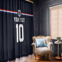 Custom Netherlands Football 2024 Road To The Champion Window Curtain Oranje Holland Clockwork Orange The Flying Away Color - Wonder Print Shop