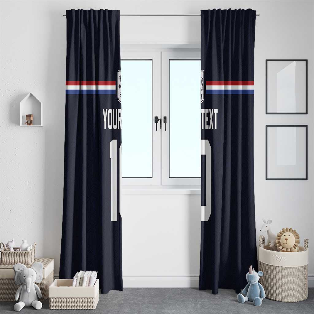 Custom Netherlands Football 2024 Road To The Champion Window Curtain Oranje Holland Clockwork Orange The Flying Away Color - Wonder Print Shop