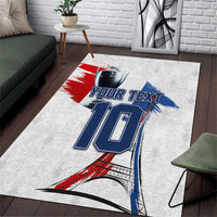 Custom Le Blues Football 2024 Road To The Champion Area Rug - Wonder Print Shop