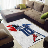 Custom Le Blues Football 2024 Road To The Champion Area Rug - Wonder Print Shop