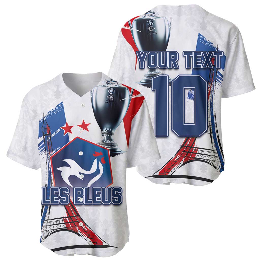 Custom Le Blues Football 2024 Road To The Champion Baseball Jersey - Wonder Print Shop