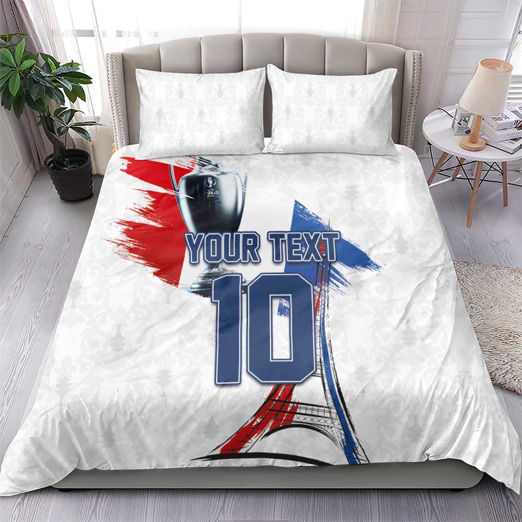 Custom Le Blues Football 2024 Road To The Champion Bedding Set - Wonder Print Shop