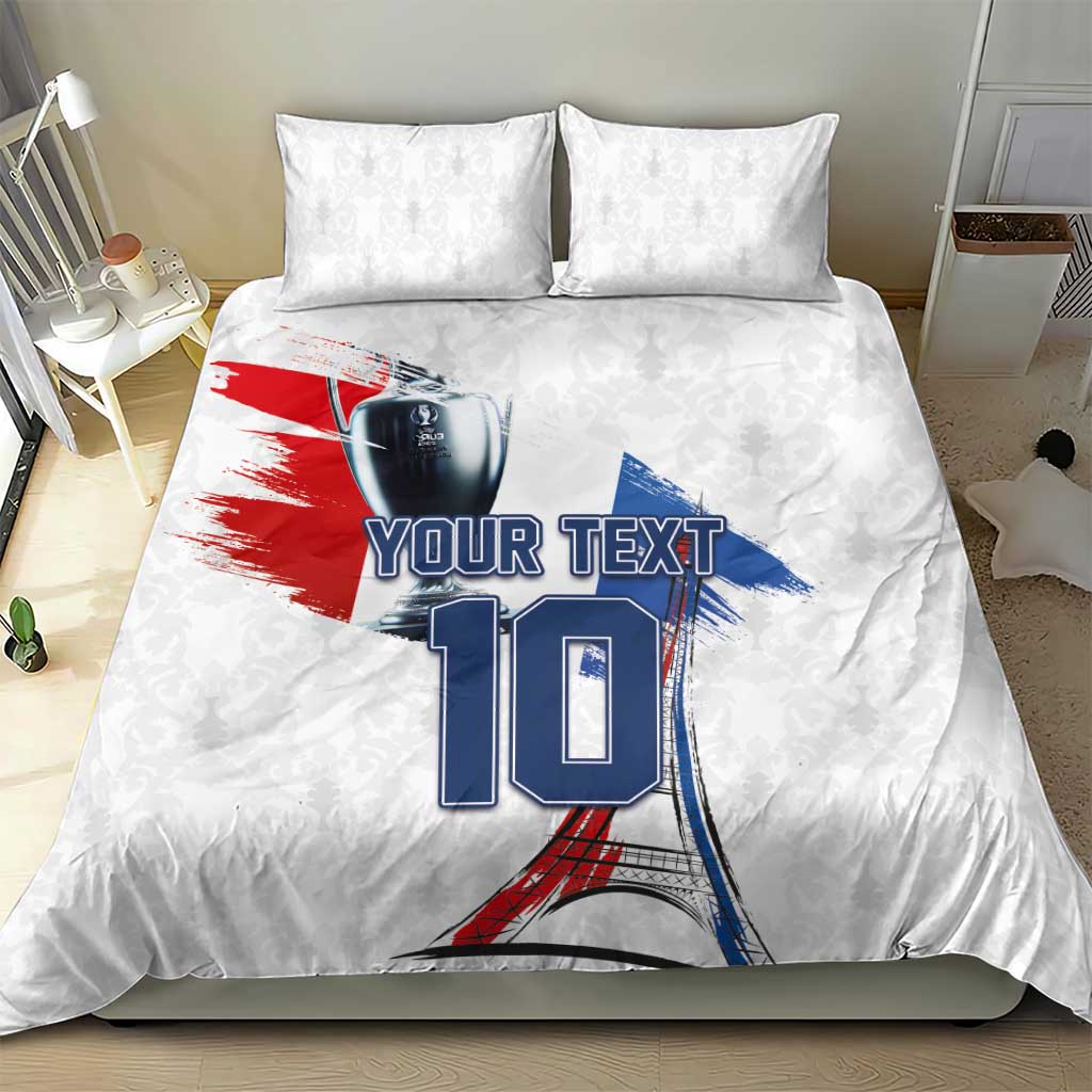 Custom Le Blues Football 2024 Road To The Champion Bedding Set - Wonder Print Shop