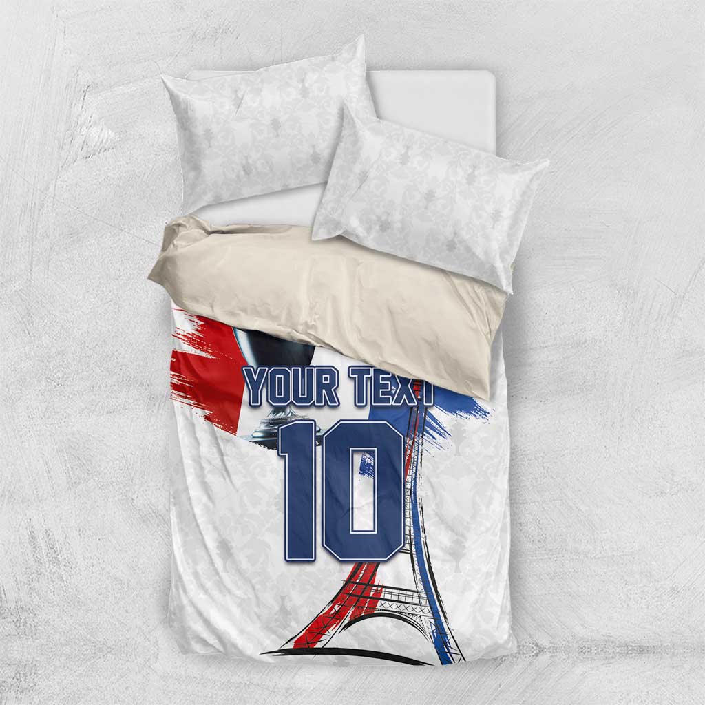 Custom Le Blues Football 2024 Road To The Champion Bedding Set - Wonder Print Shop